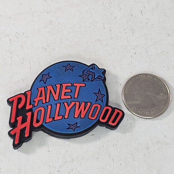 Planet Hollywood Magnet Kitchen Fridge Vintage PVC Rubber - Picture 5 of 8
